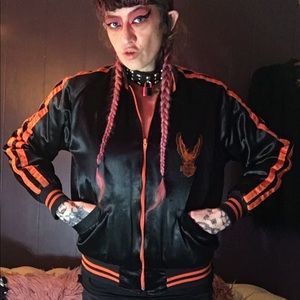 Vintage XS Harley Davidson 1970’s AMF Satin Jacket